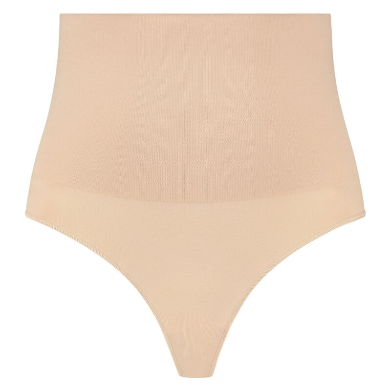 BYE-BRA - FAJA SIN COSTURAS ESTILO TANGA BEIGE TALLA XL - Imagen 4