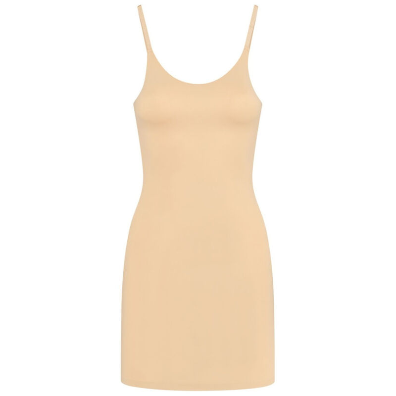 BYE-BRA - SINGLE VESTIDO INVISIBLE BEIGE TALLA M - Imagen 3