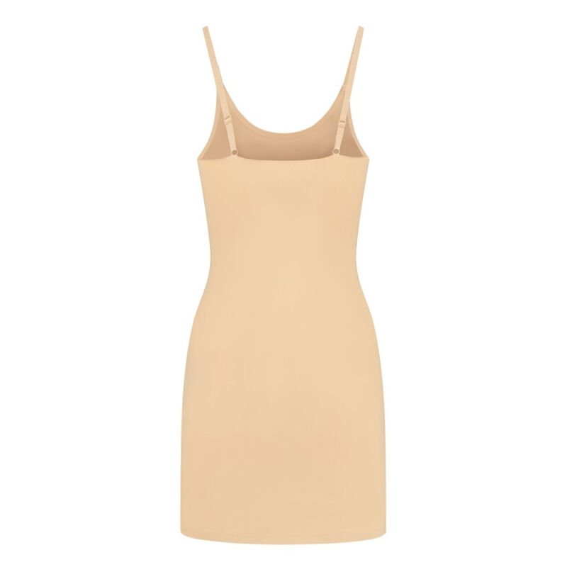 BYE-BRA - SINGLE VESTIDO INVISIBLE BEIGE TALLA M - Imagen 4