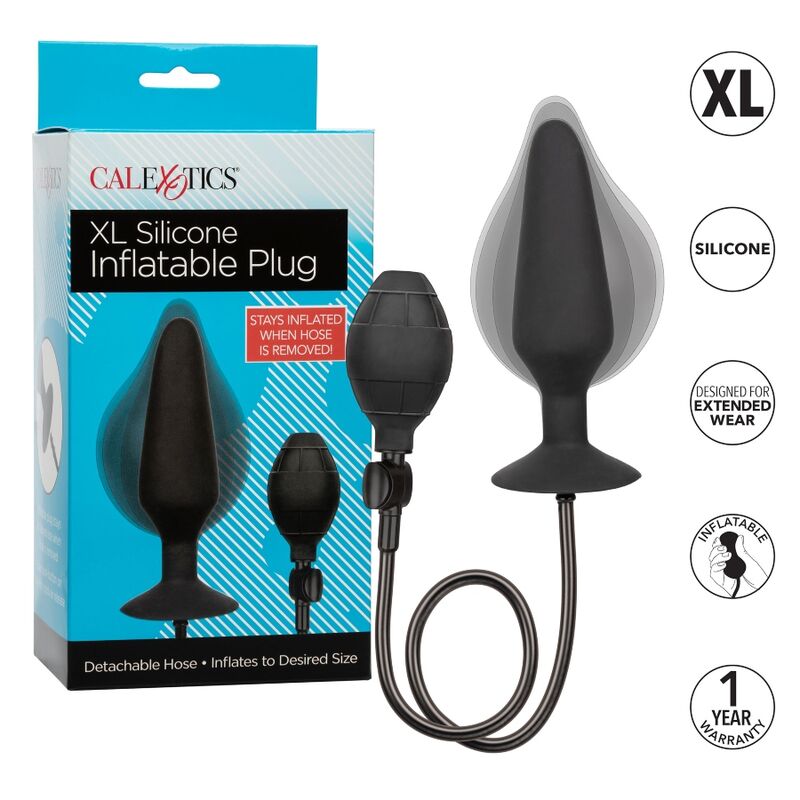 CALEXOTICS - XL SILICONE INFLATABLE PLUG - Imagen 3