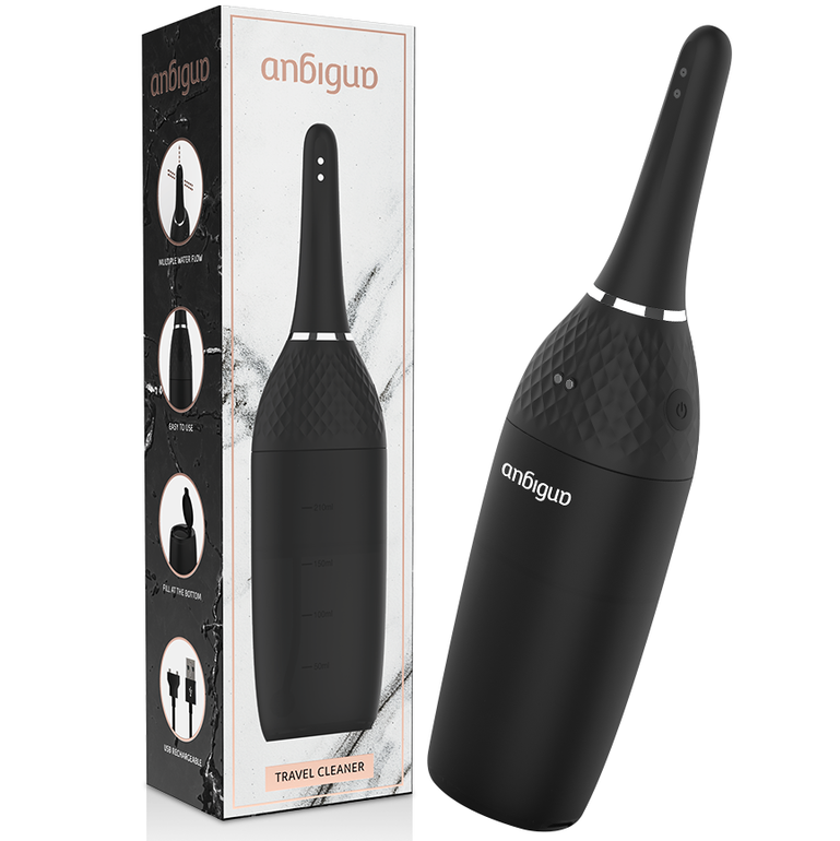 ANBIGUO - ULTIMATE LIMPIADOR ANAL AUTOMÁTICO 5 INTENSIDADES