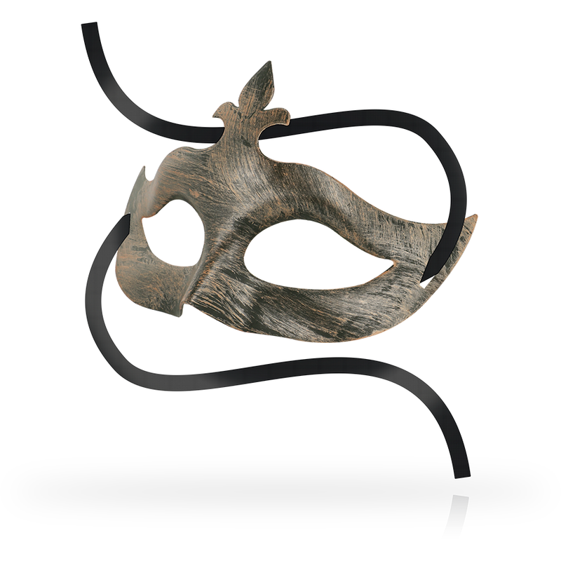 OHMAMA - MASKS ANTIFAZ FLOR DE LIS COBRE - Imagen 2