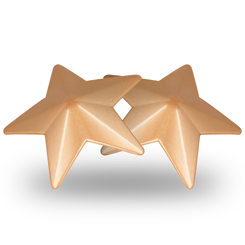 COQUETTE CHIC DESIRE - CUBRE PEZONES METAL ESTRELLAS - Imagen 4
