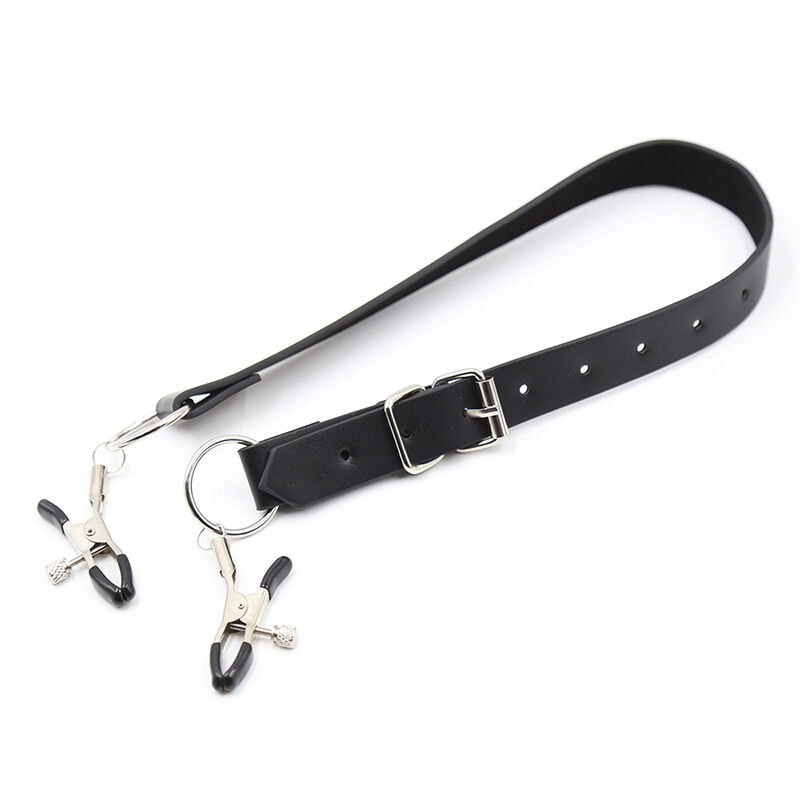 OHMAMA FETISH - PINZAS CLITORIS CON CORREAS PIERNAS - Imagen 4
