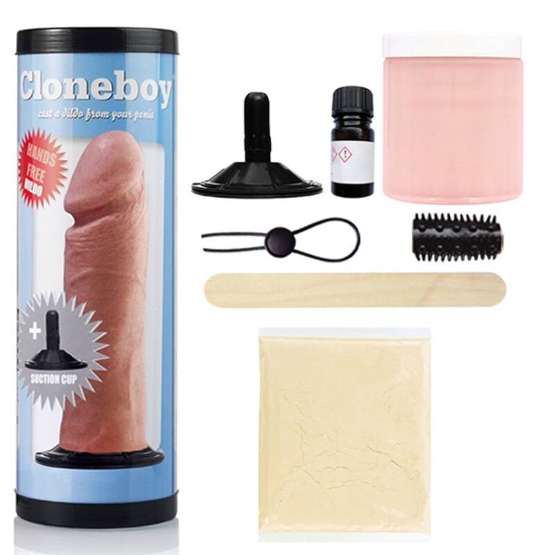 CLONEBOY - DILDO & SUCTION CAP ROSA - Imagen 2