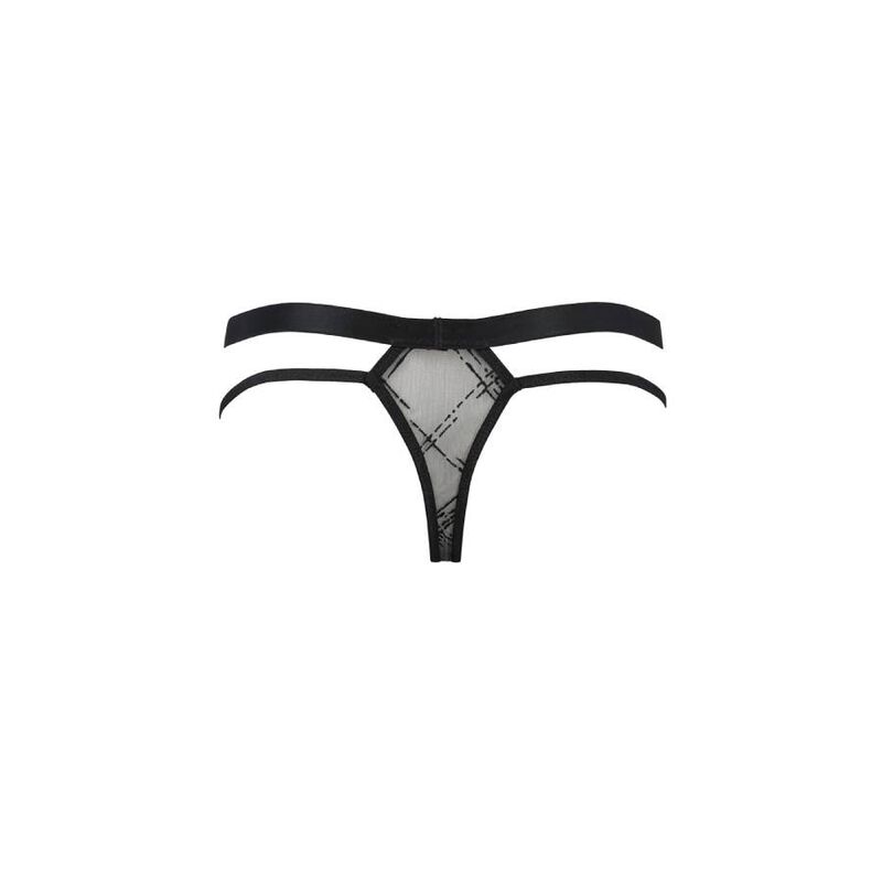 PASSION - 029 TANGA COLLIN NEGRO S/M - Imagen 6
