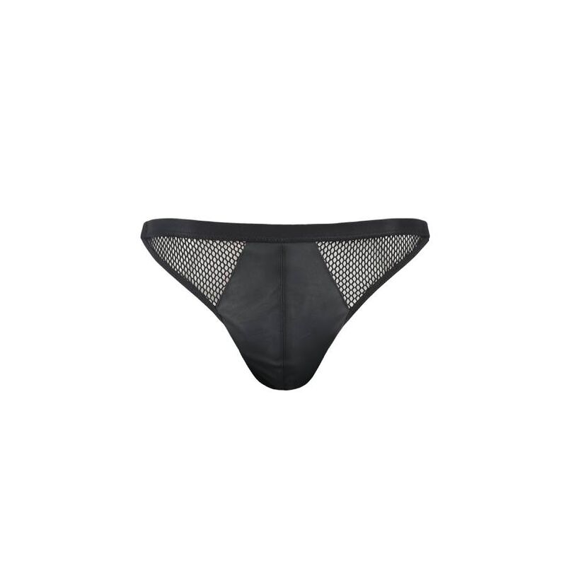 PASSION - 034 SLIP OPEN LUKE NEGRO L/XL - Imagen 5