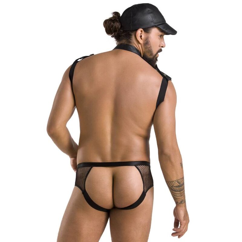 PASSION - 038 SET JOHN NEGRO L/XL - Imagen 4