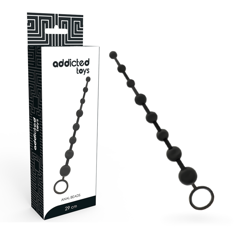 ADDICTED TOYS - ANAL BEADS 29 CM NEGRO - Imagen 2