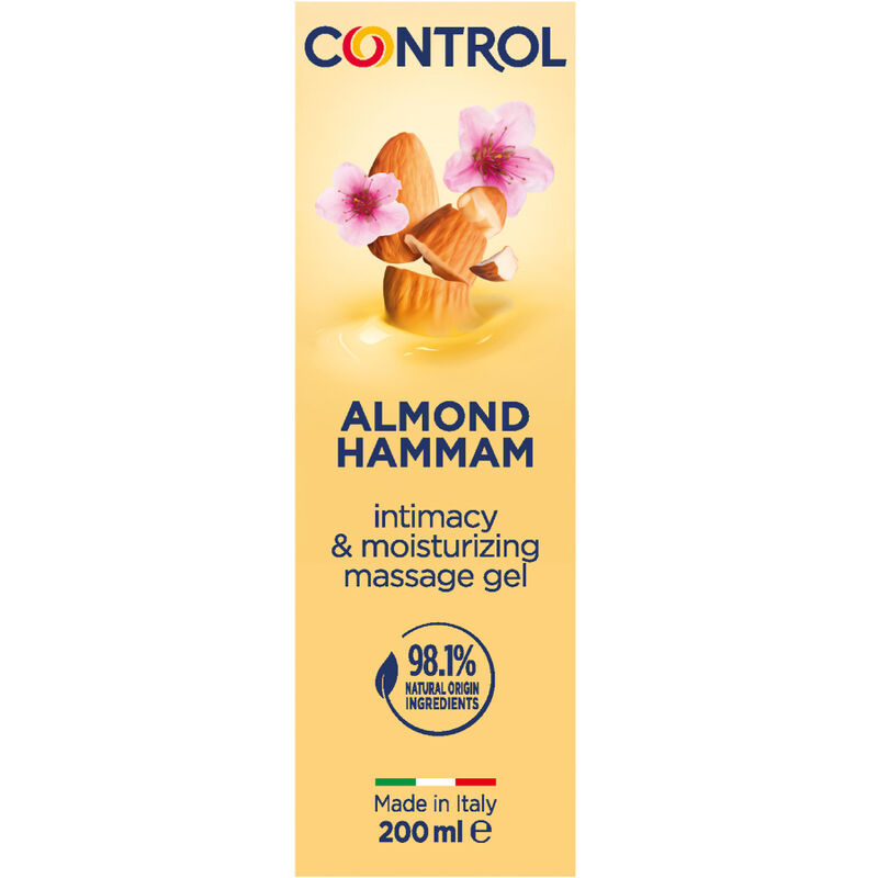 CONTROL - MASAJE GEL 3 EN 1 LECHE DE ALMENDRA 200 ML - Imagen 2