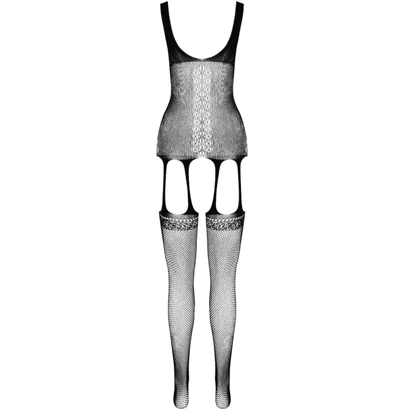 PASSION - ECO COLLECTION BODYSTOCKING ECO BS007 BLANCO - Imagen 4