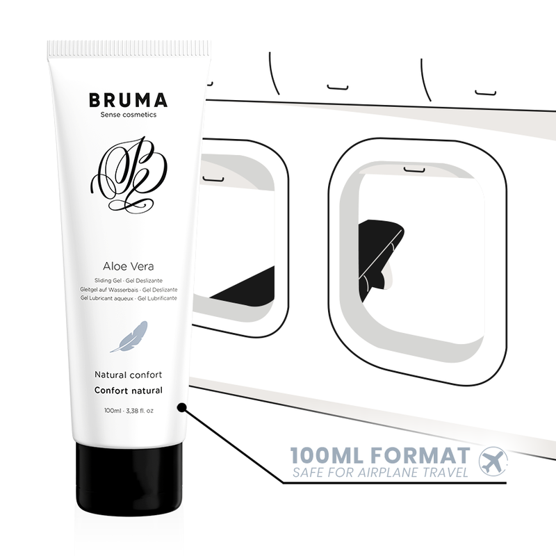 BRUMA - GEL DESLIZANTE CON ALOE VERA CONFORT NATURAL 100 ML - Imagen 6