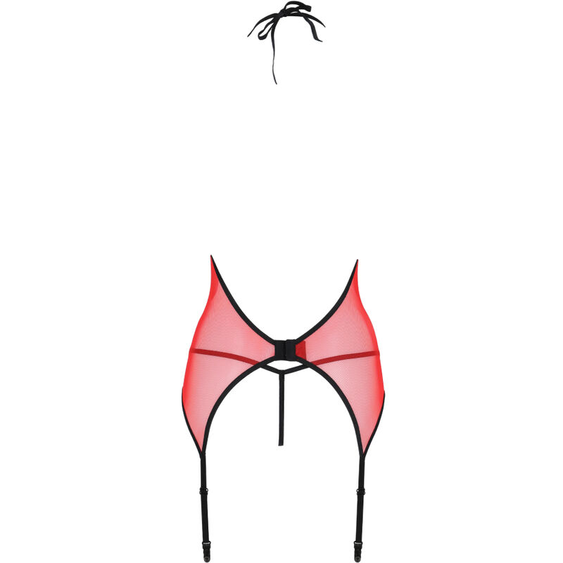 PASSION - PEONIA CORSET EROTIC LINE ROJO L/XL - Imagen 5