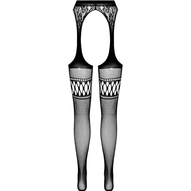 PASSION - S026 MEDIAS CON LIGUERO NEGRO TALLA ÚNICA - Imagen 6
