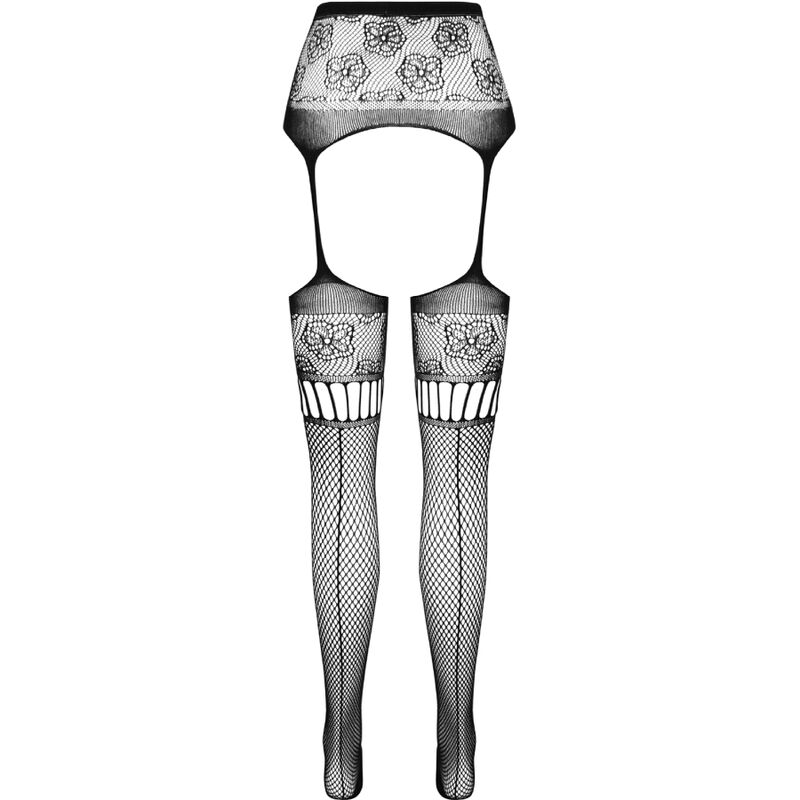 PASSION - S030 MEDIAS CON LIGUERO NEGRO TALLA ÚNICA - Imagen 6