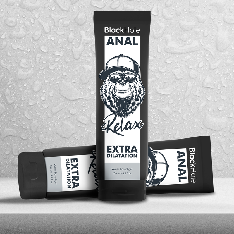 BLACK HOLE - GEL BASE AGUA DILATACIÓN ANAL 250 ML - Imagen 6