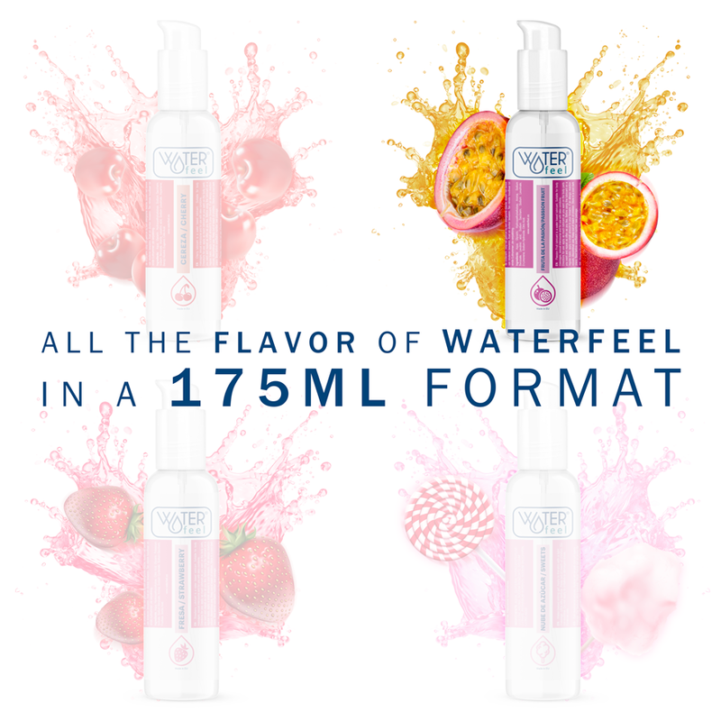 WATERFEEL - LUBRICANTE BASE AGUA FRUTA DE LA PASIÓN 175 ML - Imagen 2