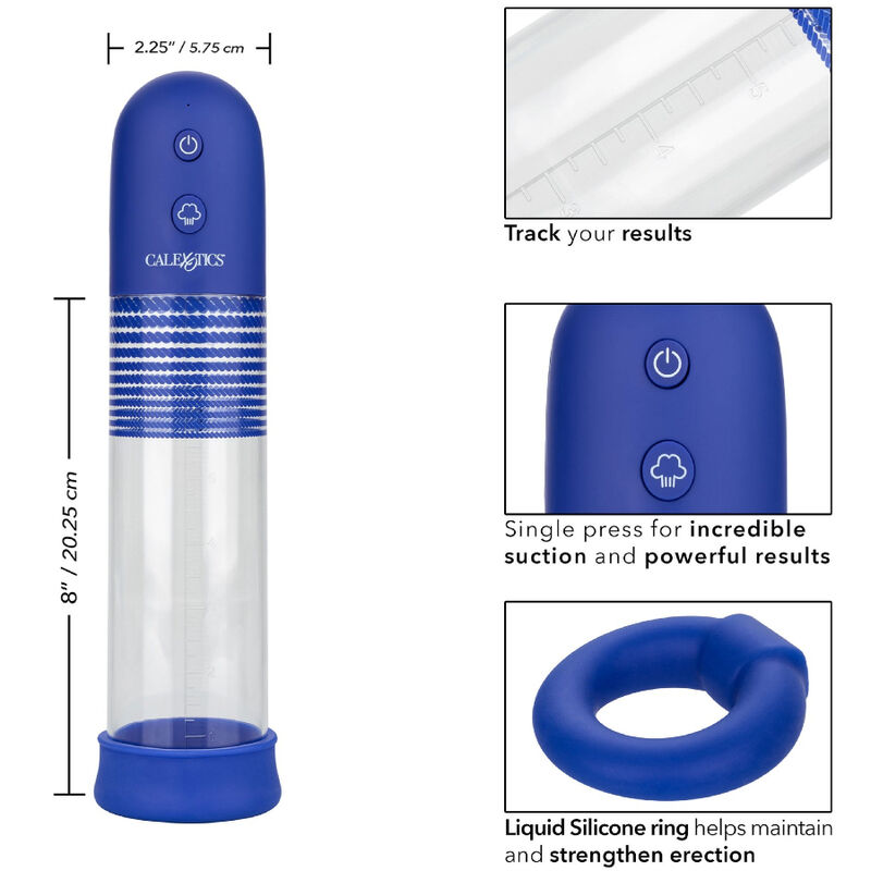 CALEXOTICS - ADMIRAL KIT BOMBA DE ERECCION RECARGABLE - Imagen 4