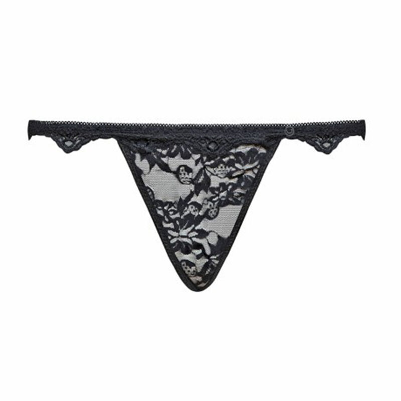 LIVCO CORSETTI FASHION - BELITA LC 90231 SUJETADOR + PANTY + LIGUERO NEGRO L/XL - Imagen 7