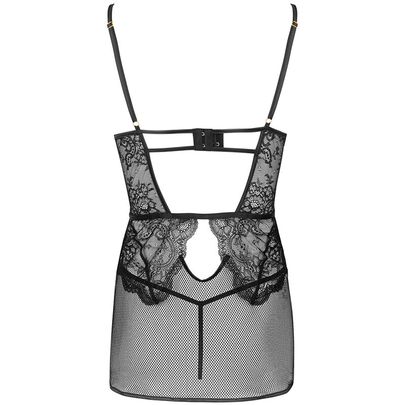 LIVCO CORSETTI FASHION - BARIRIN LC 90633 FALDA + PANTY NEGRO L/XL - Imagen 4