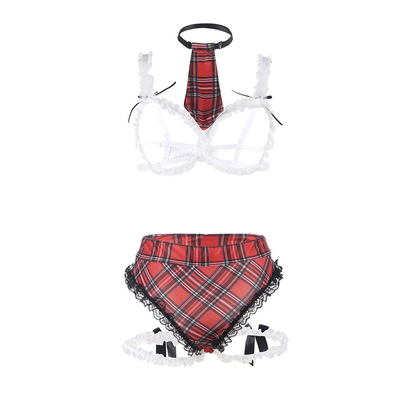 SUBBLIME - DISFRAZ DE COLEGIALA SEXY CON SUJETADOR L/XL - Imagen 5