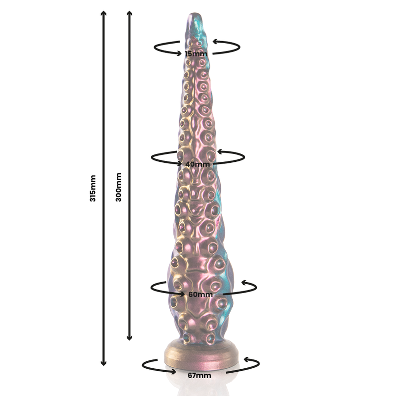 EPIC - CHARYBDIS DILDO TENTÁCULO TAMAÑO GRANDE - Imagen 2