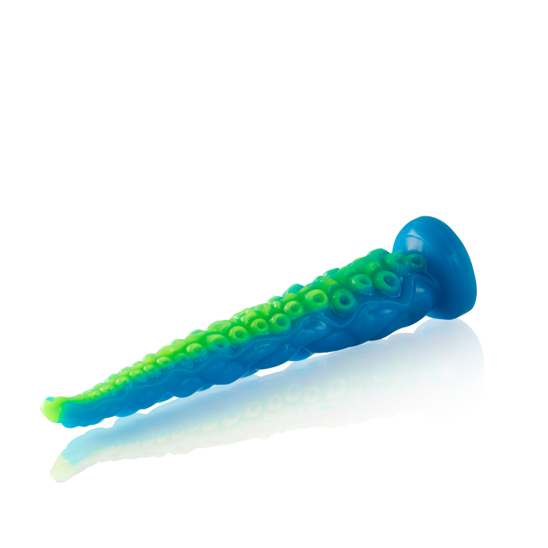 EPIC - SCYLLA DILDO TENTÁCULO FINO FLUORESCENTE TAMAÑO PEQUEÑO - Imagen 5