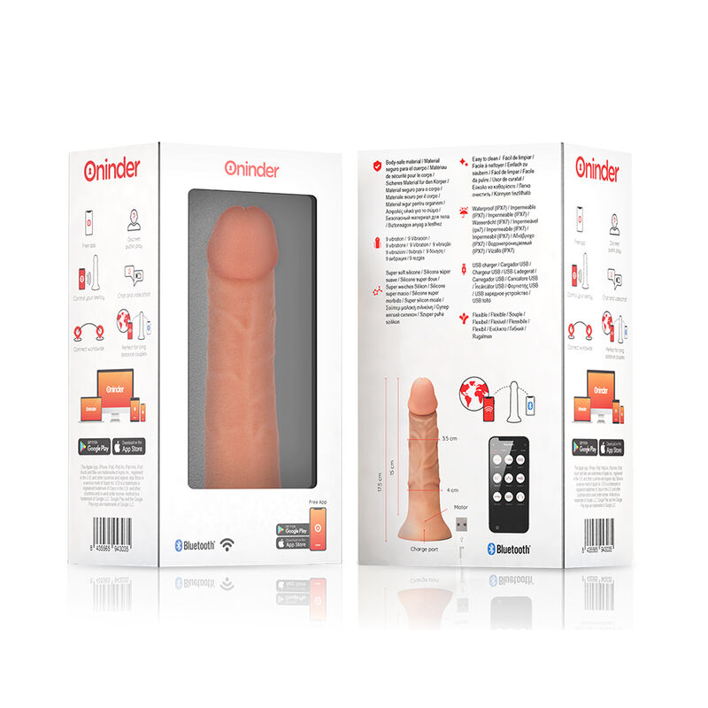 ONINDER - SMALL BOGOTÁ CYBER REALISMO VIBRACIÓN 17.5 CM -O- 4 CM - APP GRATUITA - Imagen 7