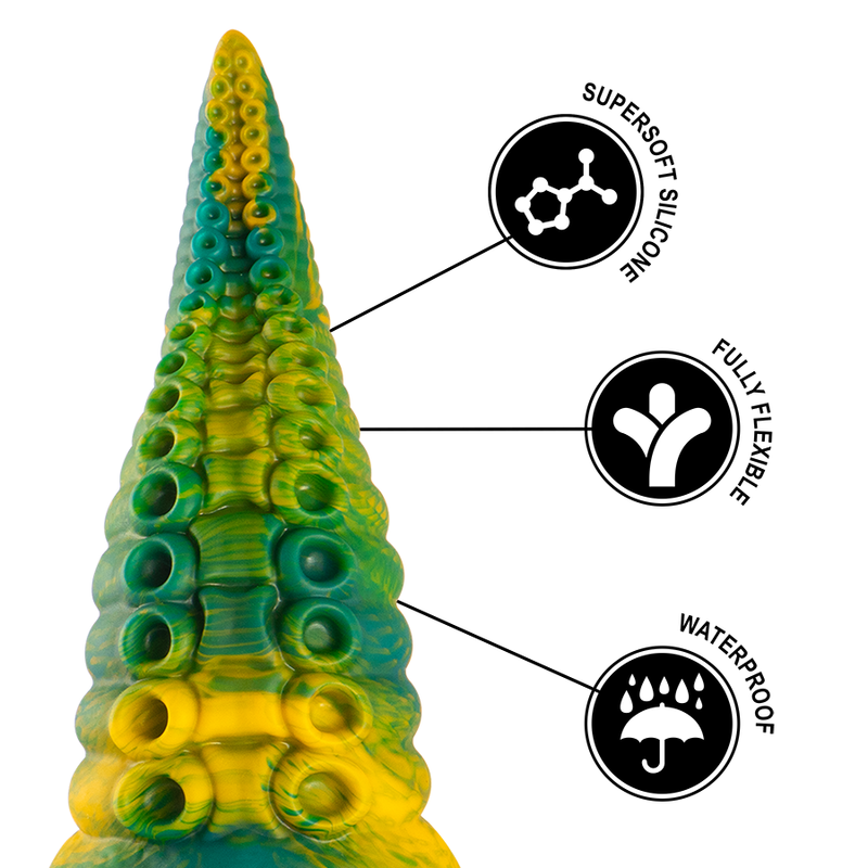 EPIC - CETUS DILDO TENTÁCULO VERDE TAMAÑO GRANDE - Imagen 7