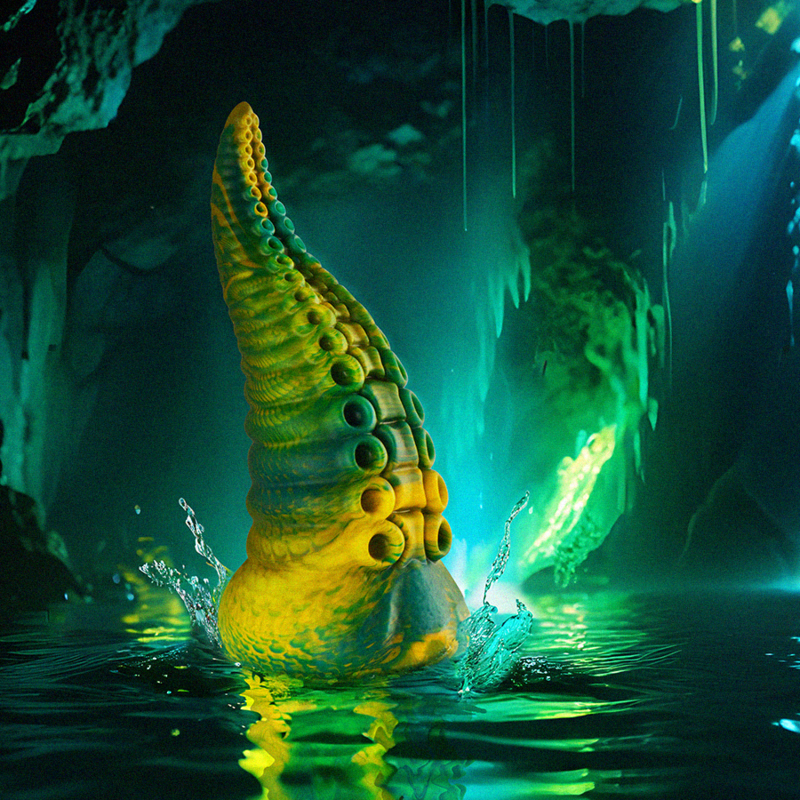 EPIC - CETUS DILDO TENTÁCULO VERDE TAMAÑO GRANDE - Imagen 8