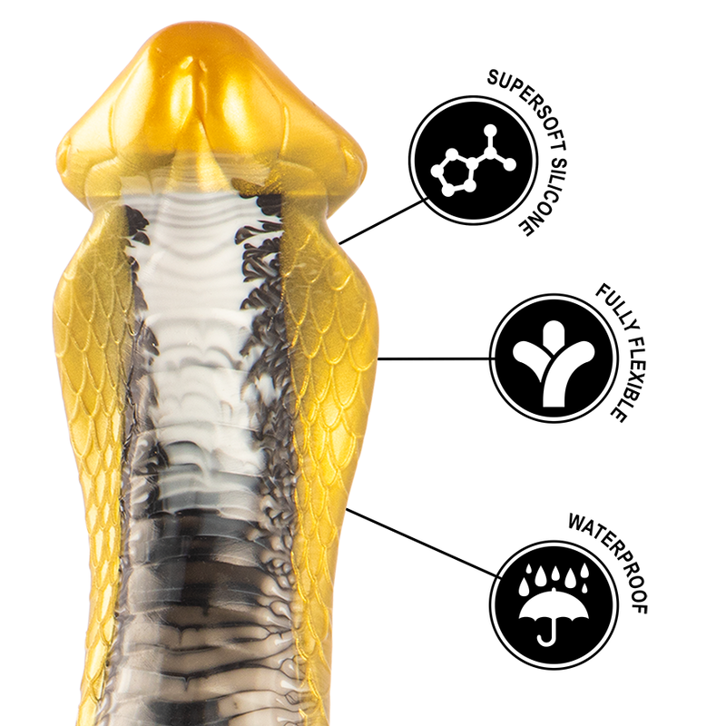 EPIC - DRAKON DILDO COBRA AMARILLA - Imagen 7