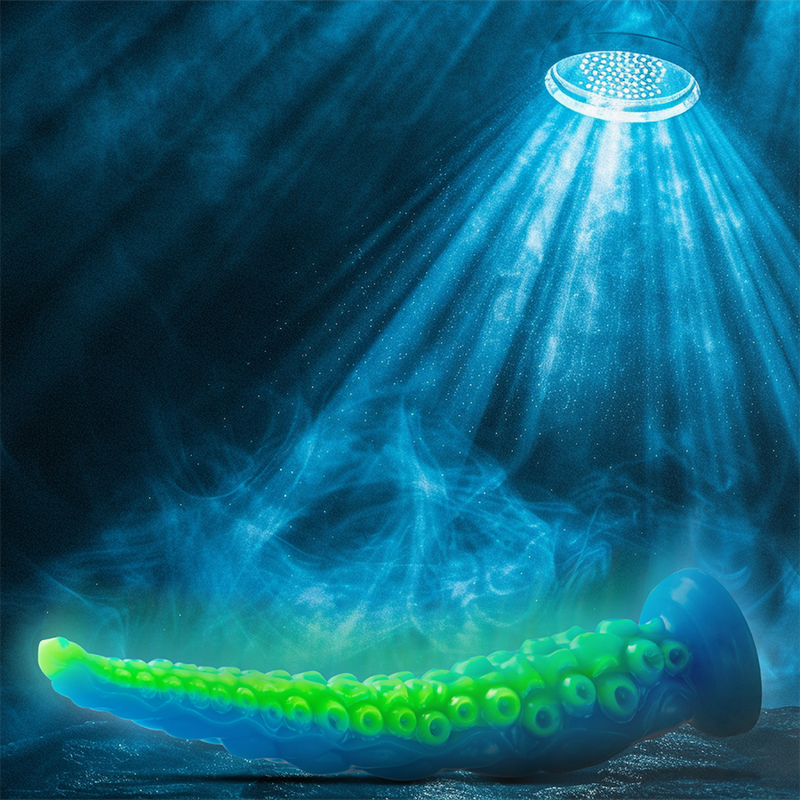 EPIC - SCYLLA DILDO TENTÁCULO FINO FLUORESCENTE TAMAÑO PEQUEÑO - Imagen 9