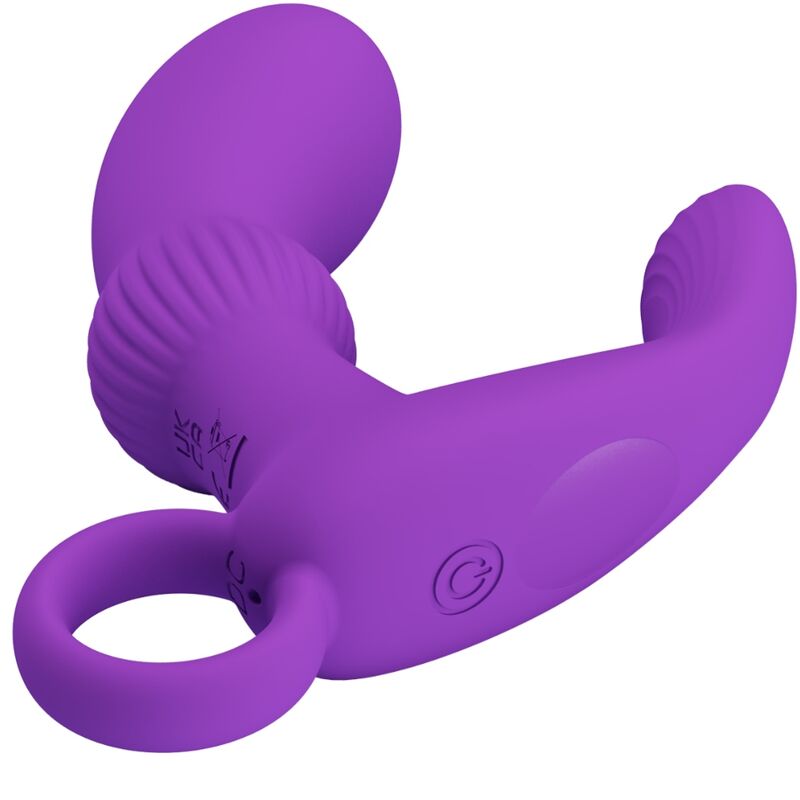 PRETTY LOVE - CAYLA MASAJEADOR VIBRADOR ANAL LILA - Imagen 4