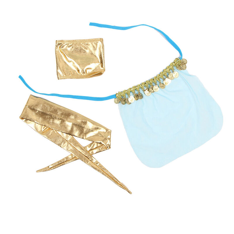 SUBBLIME - SET DE LENCERIA INDIA STYLE AZUL S/M - Imagen 5