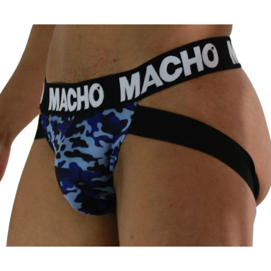 MACHO - MX28MA JOCK MILITAR AZUL S - Imagen 2
