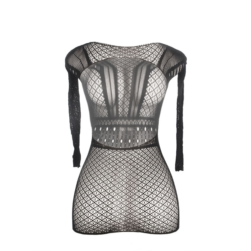 SUBBLIME - 951931 VESTIDO DE REJILLA CORTO CON ESPALDA DESCUBIERTA TALLA ÚNICA - Imagen 5