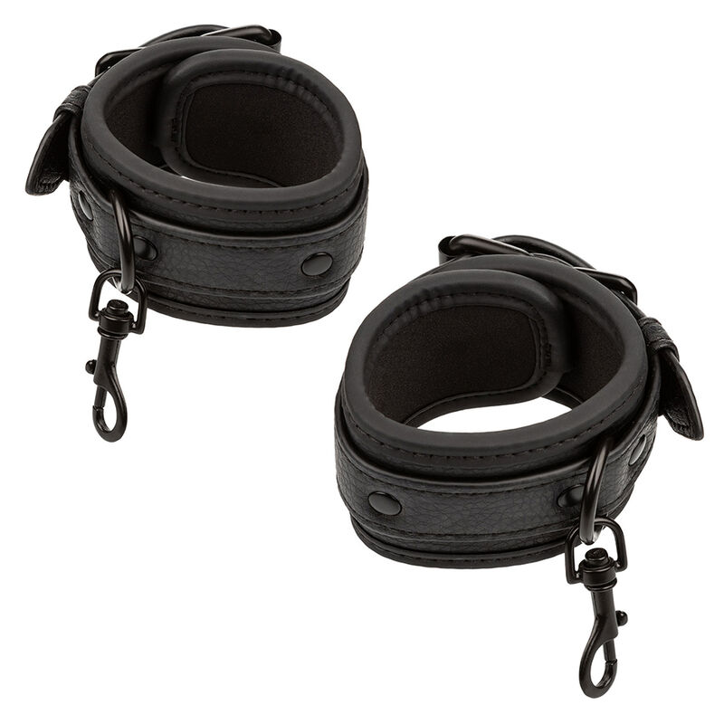 CALEXOTICS - NOCTURNAL RESTRICCIONES DE CAMA CUERO AJUSTABLE NEGRO - Imagen 4