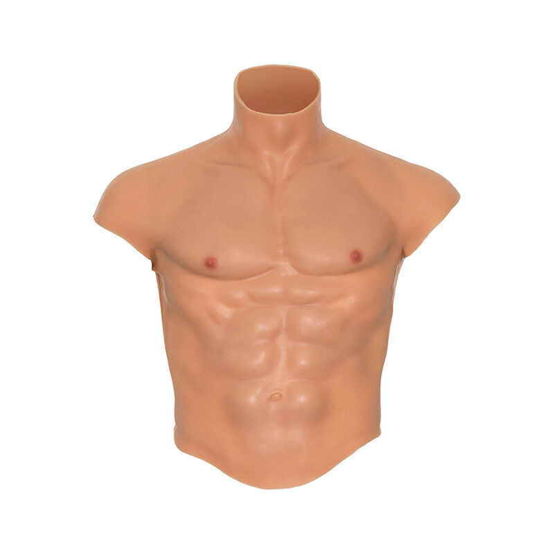 HIDDEN DESIRE - ALTER EGO CAMISETA SILICONA TORSO MASCULINO CON ABDOMINALES NATURAL - Imagen 2