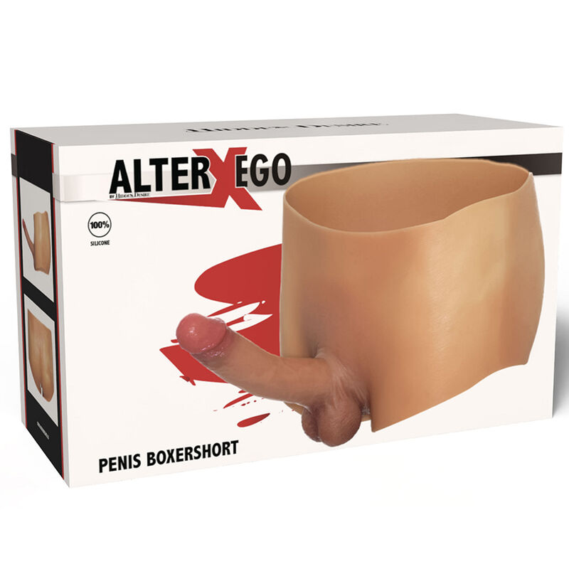HIDDEN DESIRE - ALTER EGO BÓXER CON PENE 18 CM NATURAL TALLA S/M - Imagen 6