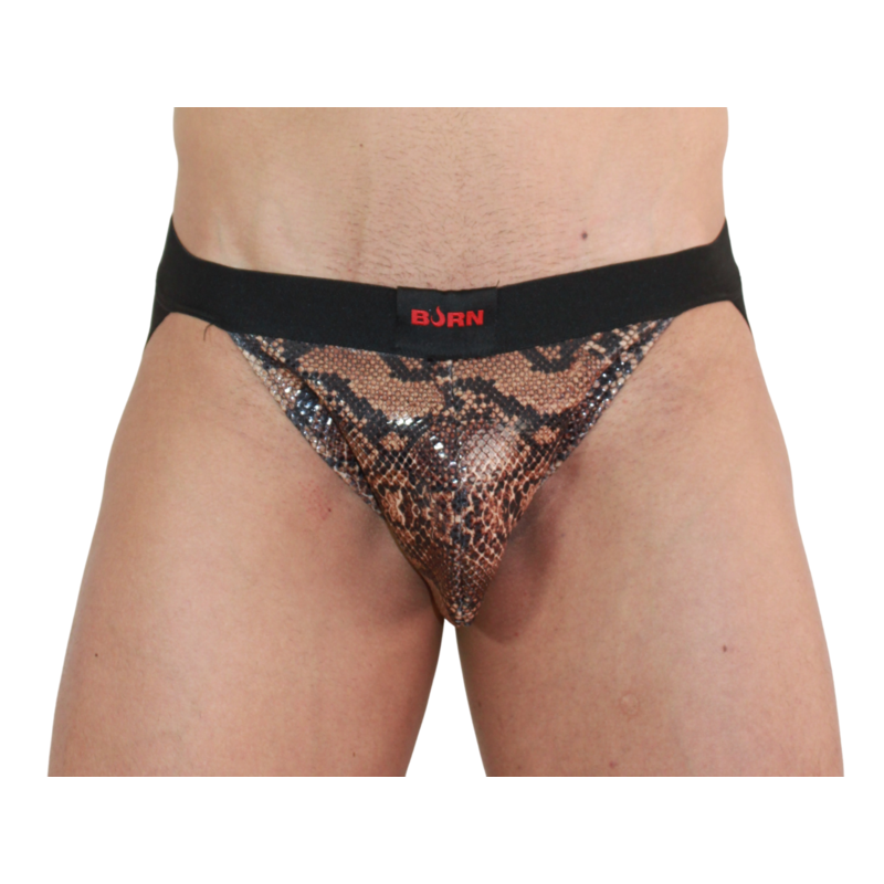 BURN - 002 JOCK SNAKE NEGRO M - Imagen 2