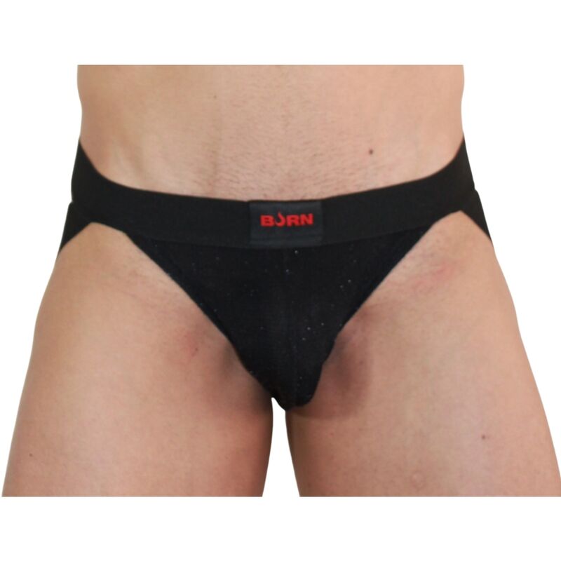BURN - 003 JOCK BRILLANTE NEGRO L - Imagen 2