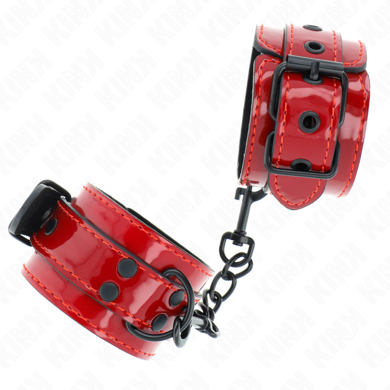 KINK - MUÑEQUERAS ROJO OSCURO 23 X 5 CM - Imagen 2