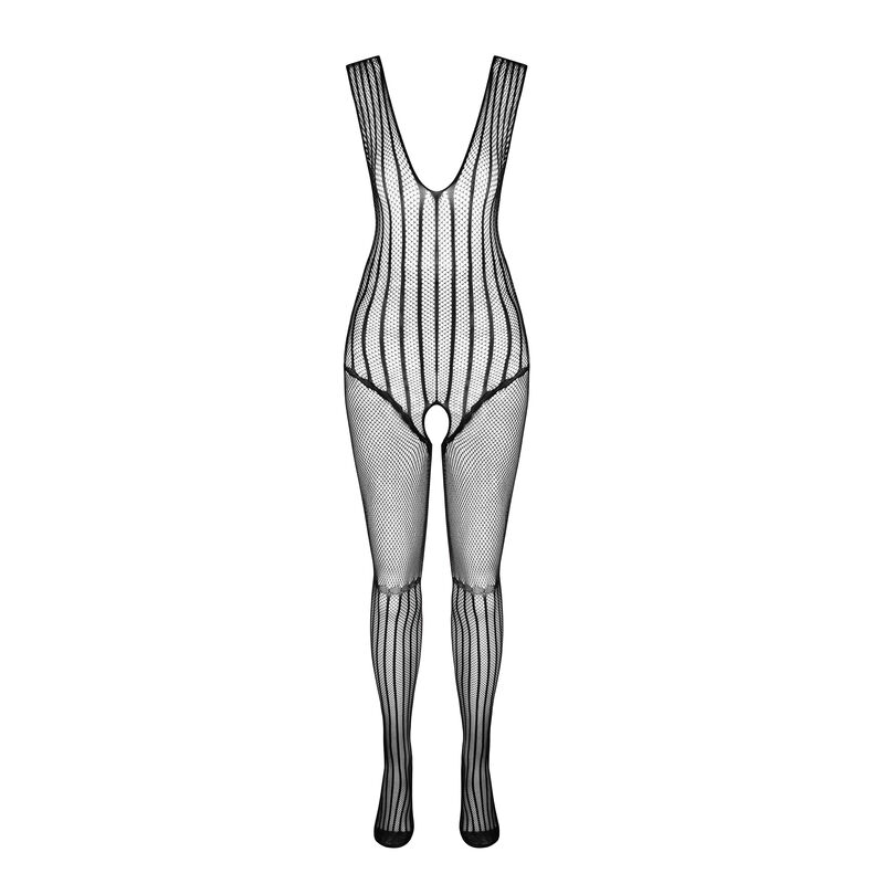 PASSION - BS 103 BODYSTOCKING NEGRO TALLA ÚNICA - Imagen 4