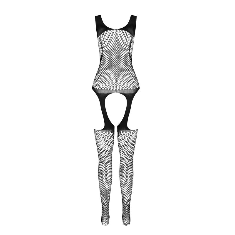 PASSION - BS 104 BODYSTOCKING ROJO TALLA ÚNICA - Imagen 4