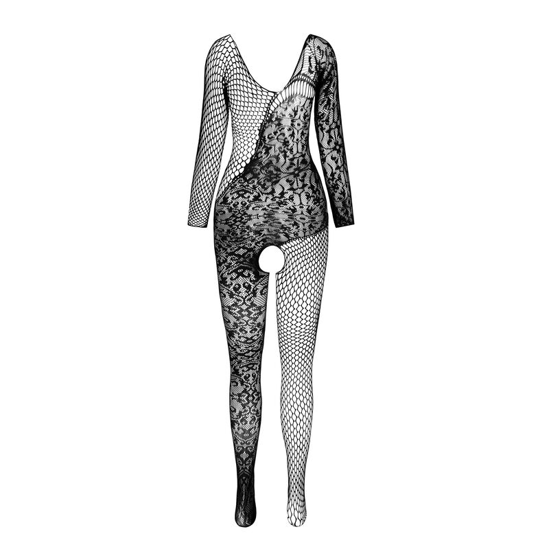 PASSION - BS 107 BODYSTOCKING ROJO TALLA ÚNICA - Imagen 3