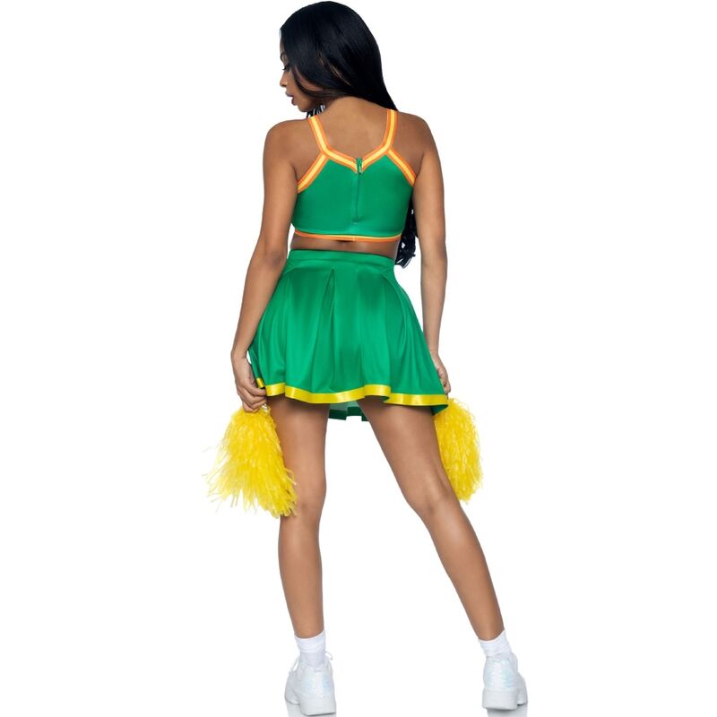 LEG AVENUE - DISFRAZ ANIMADORA VERDE S/M - Imagen 2