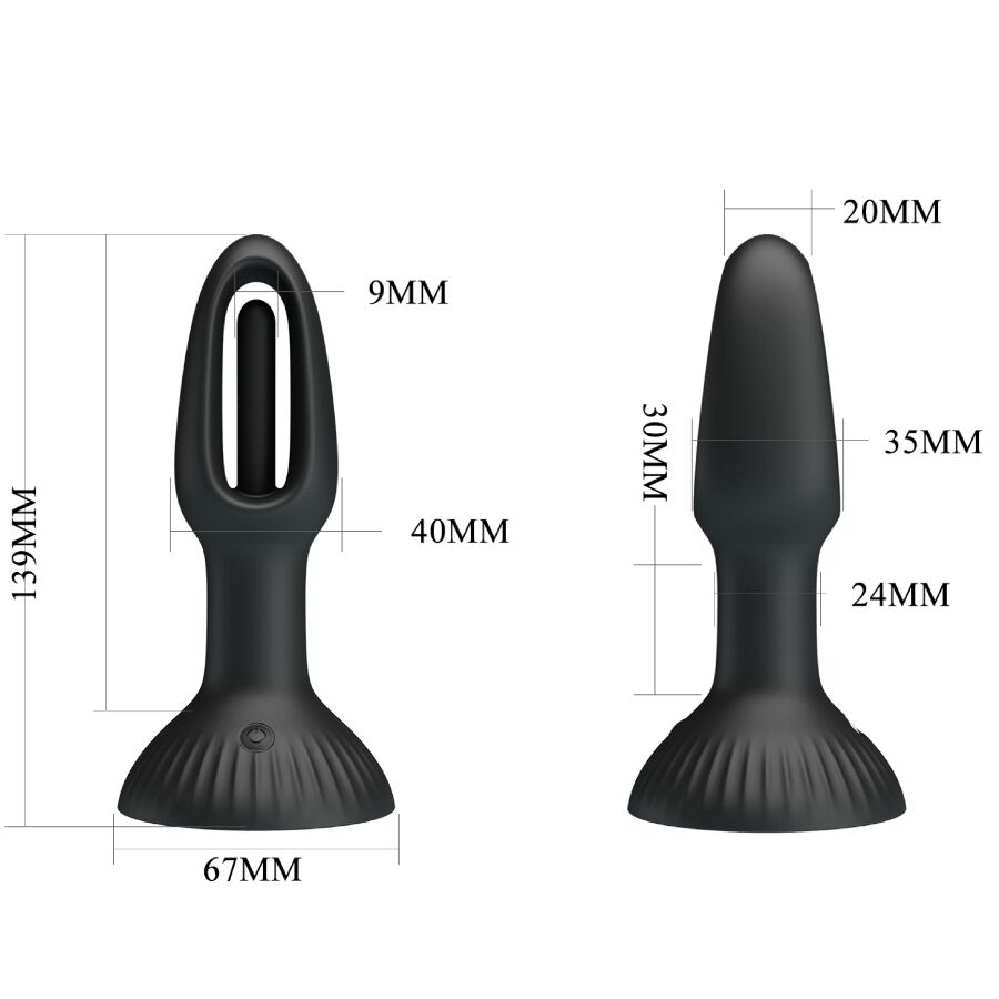 PRETTY LOVE - HUBERT PLUG ANAL CON 7 MODOS DE VIBRACIÓN - Imagen 6