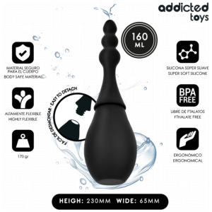 ADDICTED TOYS - LIMPIADOR DE VIAJE SILICONA MODELO 4