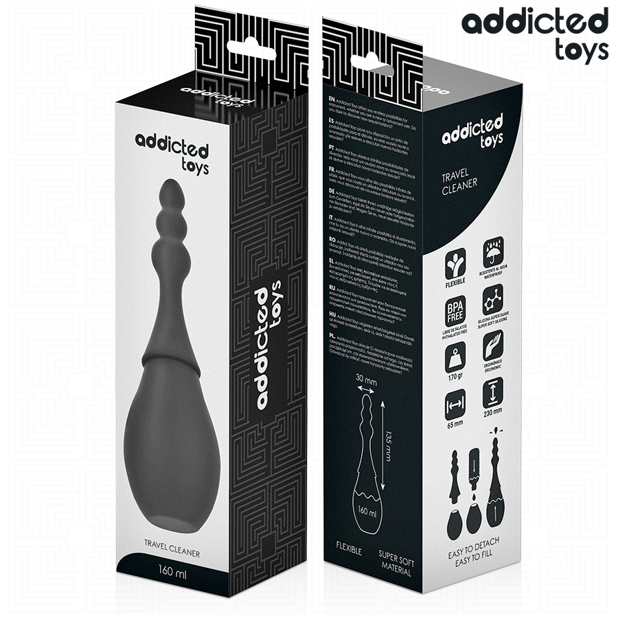 ADDICTED TOYS - LIMPIADOR DE VIAJE SILICONA MODELO 4 - Imagen 7