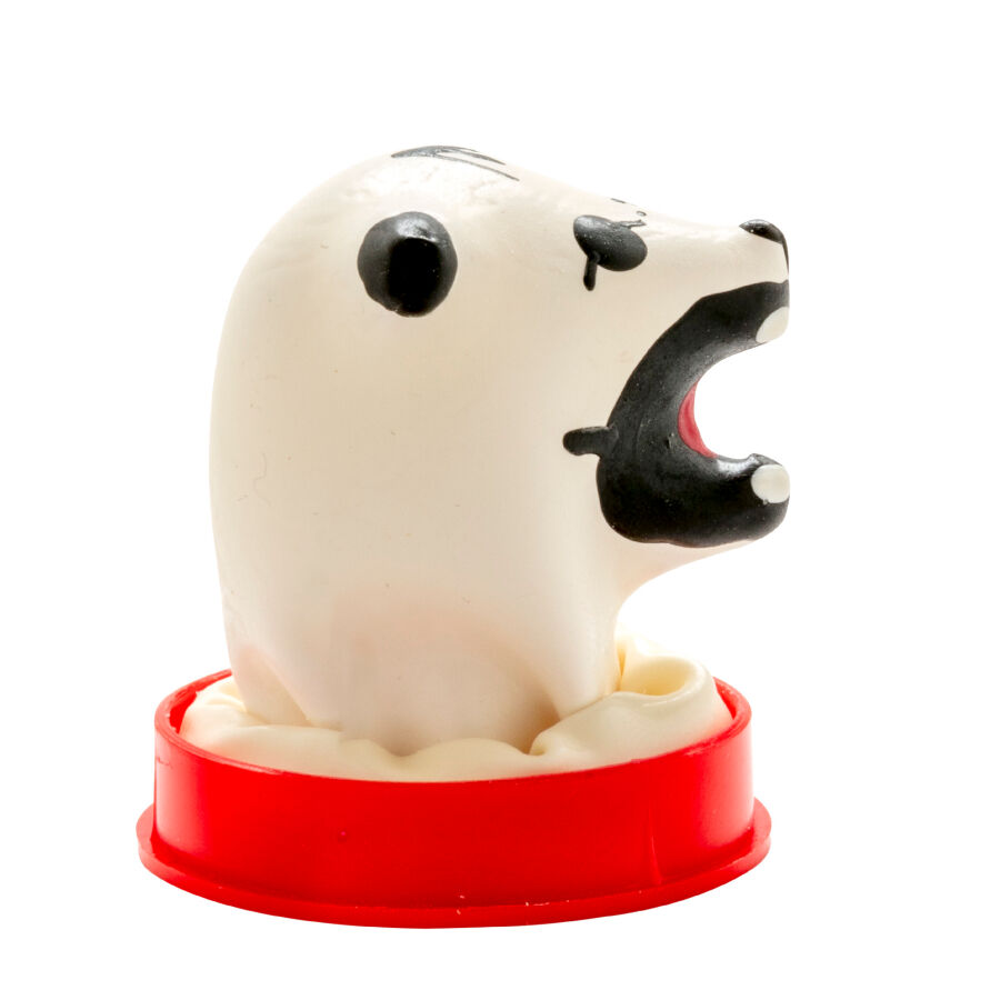 CONDOMERIE - PRESERVATIVO DECORATIVO PINTADO A MANO OSO POLAR - Imagen 2